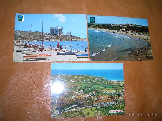 Postales: ALTAFULLA 3 POSTALES - Foto 1