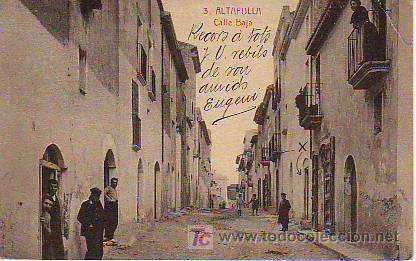 Postales: POSTAL - ALTAFULLA - Calle Baja - Foto 1
