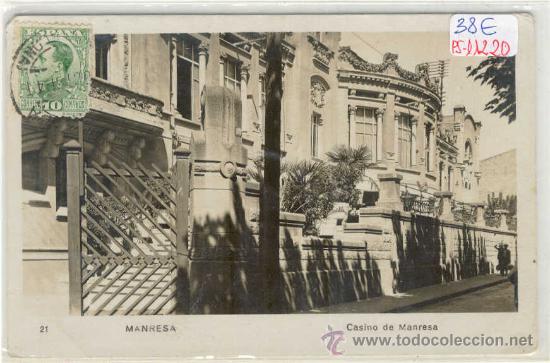 Postkarten: (PS-11220)POSTAL FOTOGRAFICA DE MANRESA-CASINO