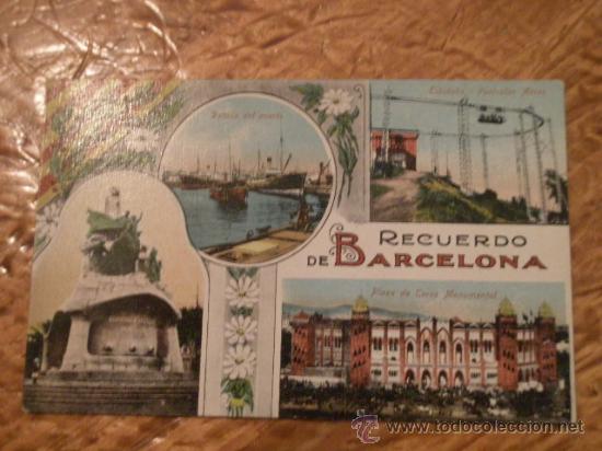 Postales: Tarjeta postal de Barcelona - Foto 1