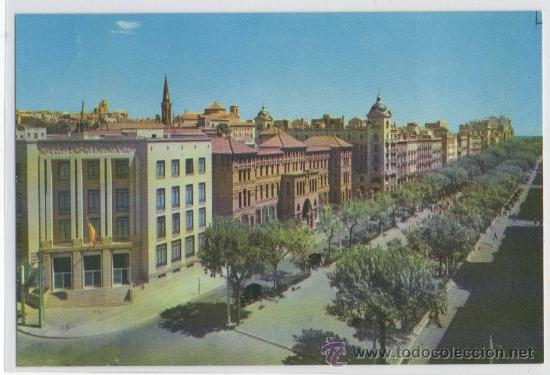 Postales: TARJETA POSTAL AVENIDA DEL GENERALISIMO TARRAGONA - Foto 1