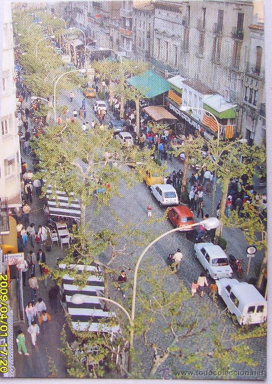 Postales: IGUALADA Rambla Sant Isidre - Foto 1