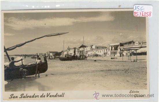 Postales: (PS-11258)POSTAL FOTOGRAFICA DE SAN SALVADOR DE VENDRELL-PLATJA