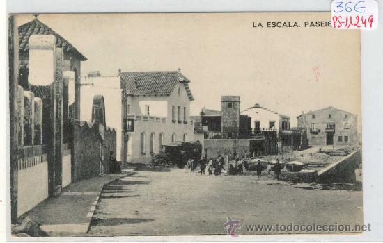 Postkarten: (PS-11249)POSTAL DE LA ESCALA(GIRONA)-PASEIG