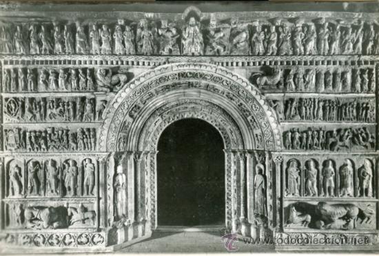 Postales: MONASTERIO DE RIPOLL - PORTADA DE FRENTE. S.XII