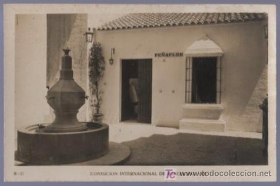 Postcards: TARJETA POSTAL ANTIGUA DE BARCELONA. B-17. EXPOSICI&Oacute;N INTERNACIONAL DE BARCELONA 1929