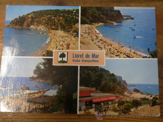 Postales: Postal de Lloret de Mar, circulada - Foto 1