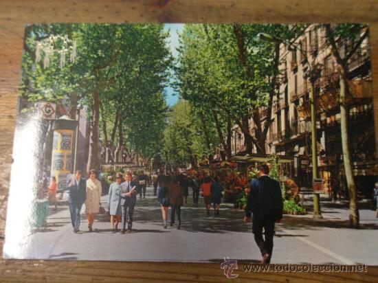 Postales: Postal Barcelona, circulada - Foto 1