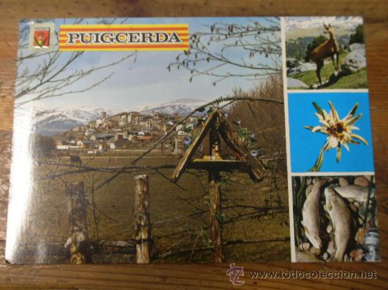 Postales: Postal Puigcerd&agrave;, circulada - Foto 1