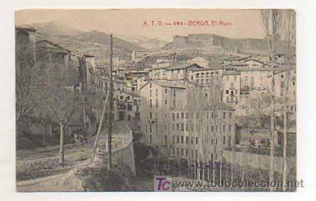 Postales: ATV - 964. BERGA. EL MURO. - Foto 1