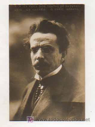 Postcards: LA VIOLA D'OR. TEATRE DE NATURALESA. LA GARRIGA. D. ENRIC MORERA. (FOT. E R) FOTOGR&Aacute;FICA.