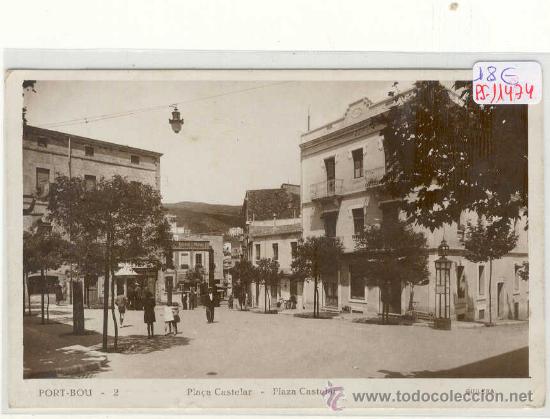 Postkarten: (PS-11474)POSTAL FOTOGRAFICA DE PORT BOU-PLA&Ccedil;A CASTELAR