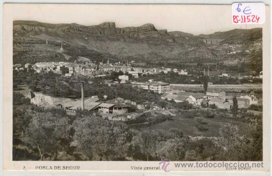 Postales: (PS-11524)POSTAL DE POBLA DE SEGUR-VISTA GENERAL