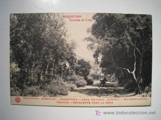 Postales: ARGENTONA: TORRENTE DE CIRES (THOMAS) POSTAL - Foto 1