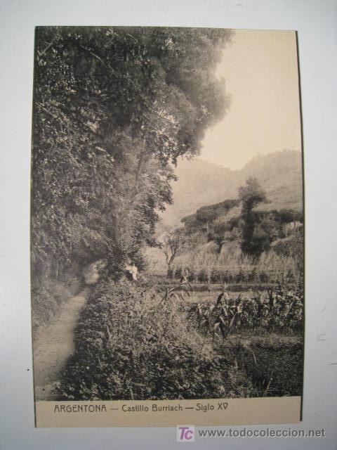 Postales: ARGENTONA: CASTILLO BURRIACH (THOMAS) POSTAL - Foto 1