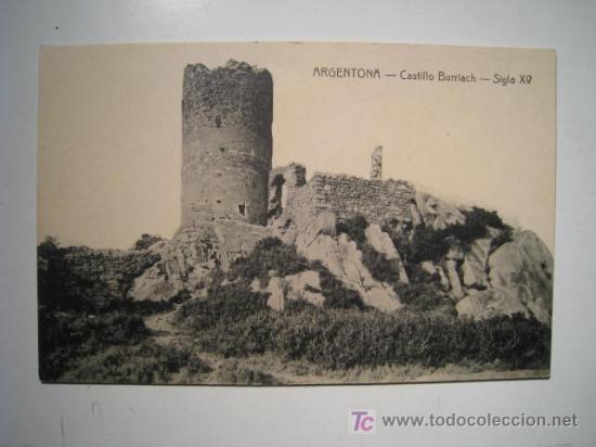 Postales: ARGENTONA: CASTILLO BURRIACH (THOMAS) POSTAL - Foto 1