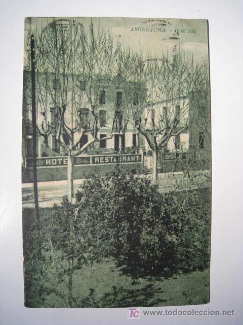Postales: ARGENTONA: HOTEL SOLE. POSTAL - Foto 1
