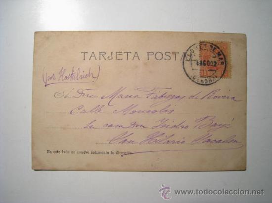 Postales: LLORET MAR: LA CALETA (CIRCULADA 1902) POSTAL - Foto 2