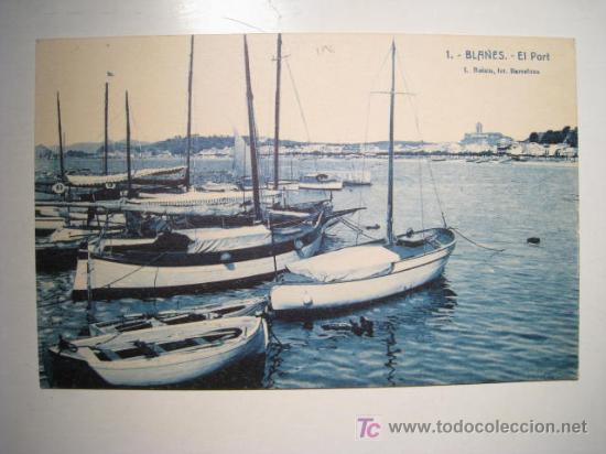 Postales: BLANES: EL PORT (ROISIN 1) POSTAL - Foto 1
