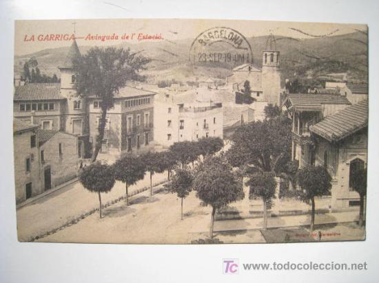 Postales: LA GARRIGA: AVINGUDA DE LESTACIO (ROISIN) POSTAL - Foto 1