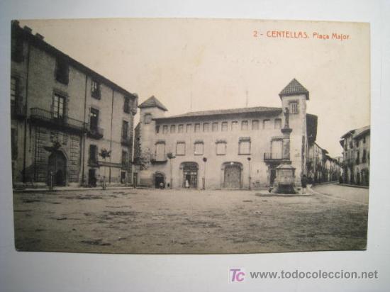 Postales: CENTELLAS: PLA&Ccedil;A MAJOR (THOMAS) POSTAL - Foto 1