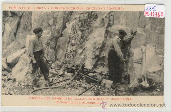 Postkarten: (PS-11760)POSTAL DE CALDAS DE MONTBUY-FOMENTO DE OBRAS Y CONSTRUCCIONES