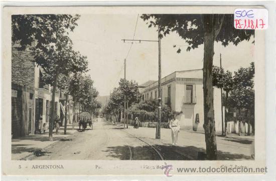 Postcards: (PS-11817)POSTAL FOTOGRAFICA DE ARGENTONA-PLA&Ccedil;A BALLOT