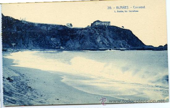 Postales: POSTAL DE BLANES N&ordm;20 CONVENT - Foto 1