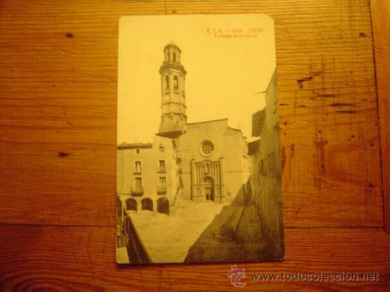 Postales: Interesante postal A.T.V. de Calaf