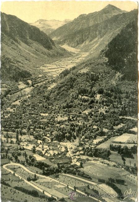 Postales: VALLE DE ARAN - TRED&Oacute;S, RIBERA DE AIGUAMOIX I COLOM&Eacute;S.