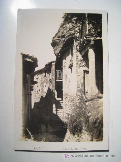 Postales: RUPIT: CARRER SANT JOSEP (1). POSTAL - Foto 1