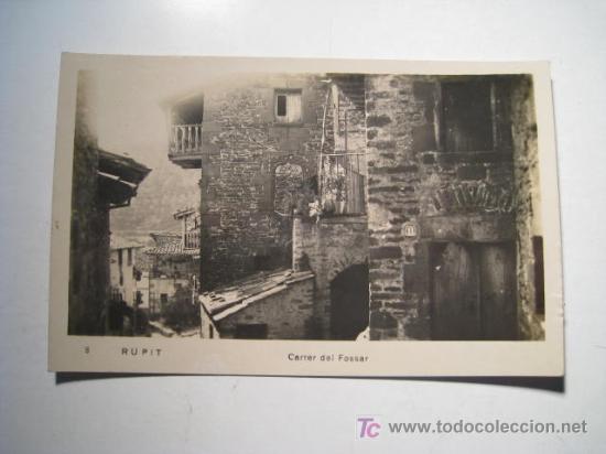 Postales: RUPIT: CARRER DEL FOSSAR (3). POSTAL - Foto 1