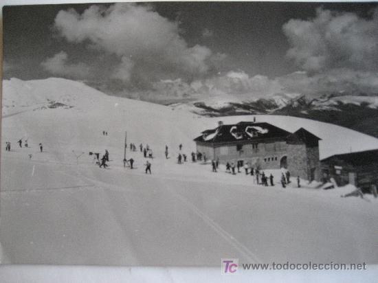 Postales: La Molina. N&ordm; 1045. Estaci&oacute;n superior del telesilla de Costa Rasa. Postal sin circular