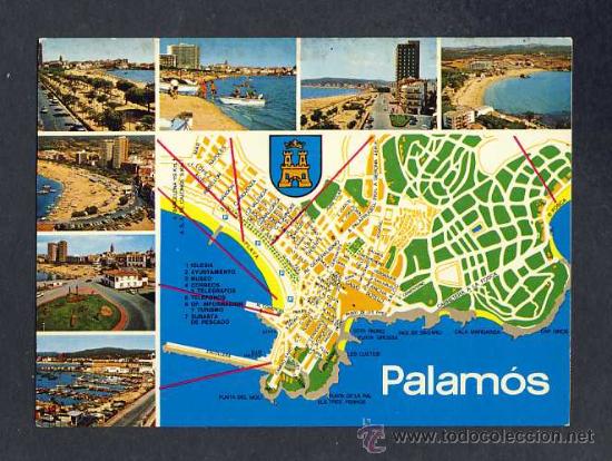Palamos Mapa Mapa