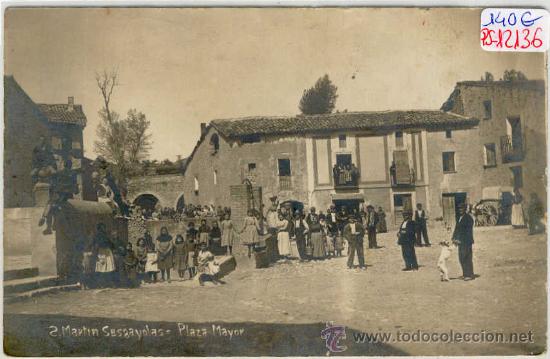 Postkarten: (PS-12136)POSTAL FOTOGRAFICA DE SAN MARTI DE SESGAYOLAS-PLAZA MAYOR