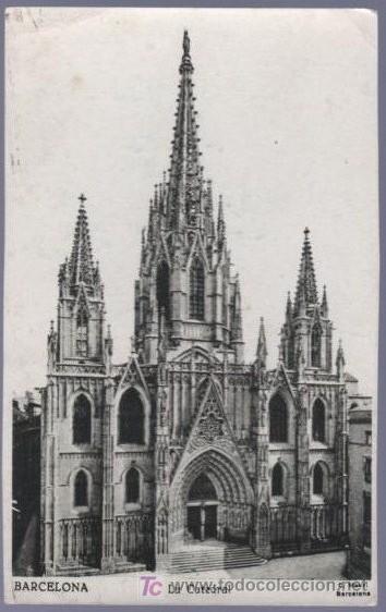 Postales: TARJETA POSTAL DE BARCELONA. LA CATEDRAL. - Foto 1