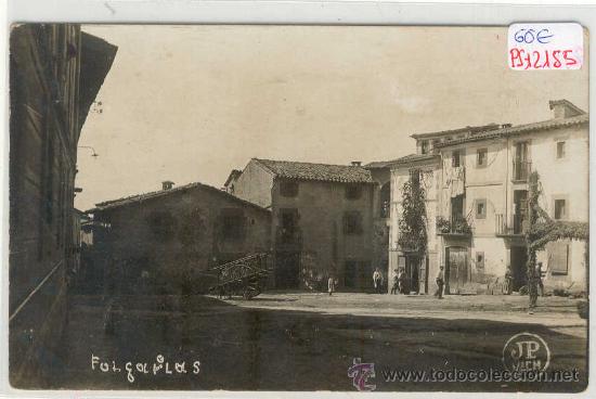Postcards: (PS-12155)POSTAL FOTOGRAFICA DE FOLGAROLAS-PLAZA