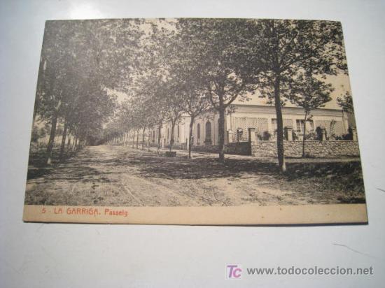 Postales: LA GARRIGA: PASSEIG (THOMAS) POSTAL - Foto 1