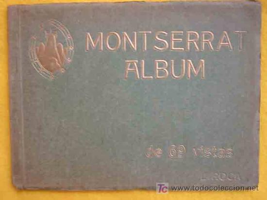 Postcards: MONTSERRAT ALBUM. De 69 vistas. ROCA L. Fotos en negro
