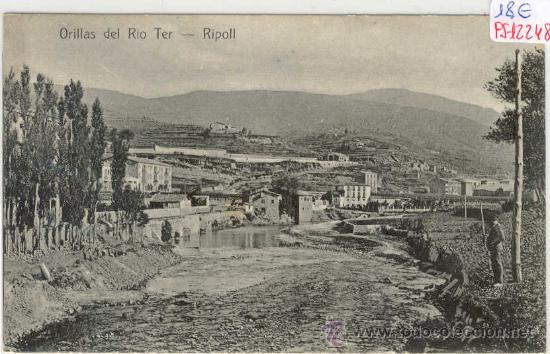 Postkarten: (PS-12248)POSTAL DE RIPOLL-ORILLAS DEL RIO TER