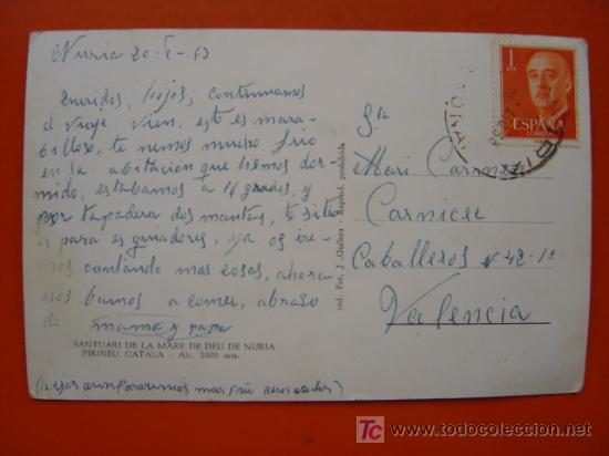 Postales: NURIA (GERONA) - Foto 2