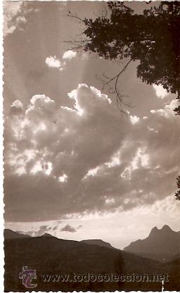 Postales: POSTAL BAGA PEDRAFORCA PUESTA DE SOL - Foto 1