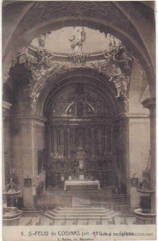 Postales: Sant Feliu de Codinas - 5 Iglesia - Foto 1