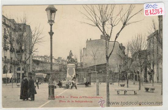 Postkarten: (PS-12307)POSTAL DE GERONA-PLASSA DE L&acute;INDEPENDENCIA