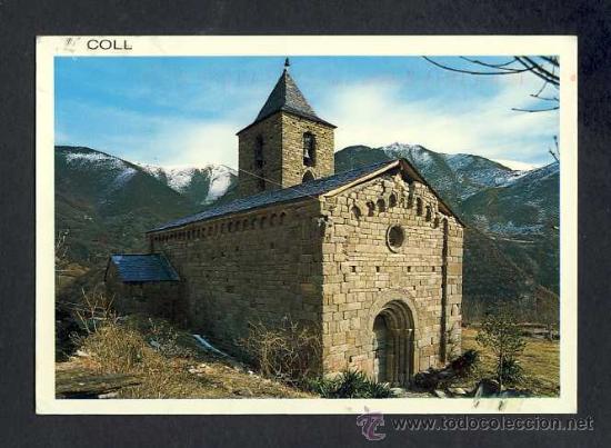 Postales: Postal de COLL (Lleida): Parroquia rom&agrave;nica (Ed.Sicilia num.145)