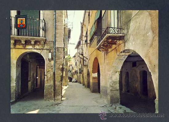 Postales: Postal de PONT DE SUERT (Lleida): Carrer t&iacute;pic (Escudo de Oro num.2277)