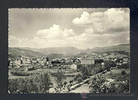 Postales: Postal de LA SEU D' URGELL (Lleida): Vista general venint de Puigcerd&agrave; (Claverol num.711)