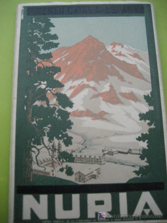 Postcards: Nuria. 10 postales en Bromuro. Adolfo Zerkowitz. 1935