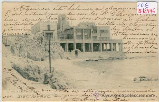 Postkarten: (PS-12446)POSTAL DE ARENYS DE MAR-BALNEARIO DEL NORTE CALVARIO