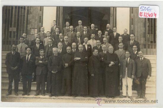 Postkarten: (PS-12404)POSTAL FOTOGRAFICA DE BARCELONA-PROFESORES ESCUELA DE SARRIA